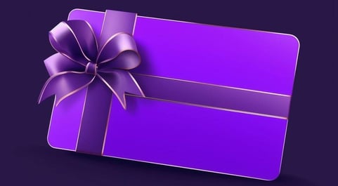 giftcard sales in purple colors-1-1